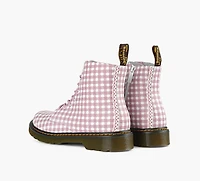 DR. MARTENS | BOTTES 1460 GINGHAM | BLANC | GRAND ENFANT FILLE