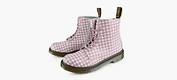 DR. MARTENS | BOTTES 1460 GINGHAM | BLANC | GRAND ENFANT FILLE