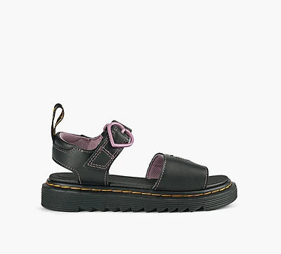 DR. MARTENS | MARLOWE COEURS NOIR GRAND ENFANT FILLE