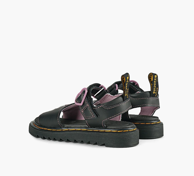 DR. MARTENS | MARLOWE COEURS NOIR GRAND ENFANT FILLE
