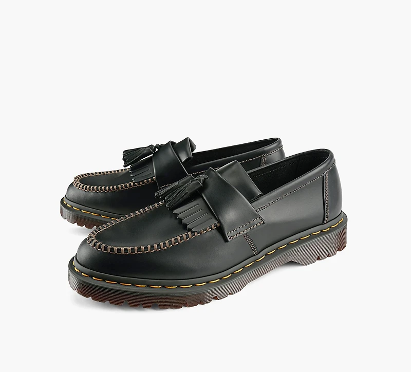 DR. MARTENS | FLÂNEURS ADRIAN BEN TASSLE  NOIR HOMMES