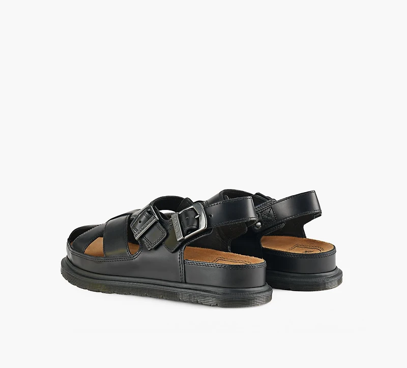DR. MARTENS | SANDALE ARCHIVE NOIR HOMMES
