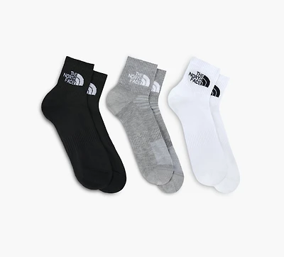 THE NORTH FACE | CHAUSSETTES 3/4 MULTISPORT CUSH 3 PAIRES MULTICOLORE UNISEXE