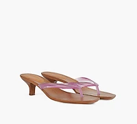 VERONICA BEARD | TONG CLEA JELLY 45 ROSE PALE FEMMES