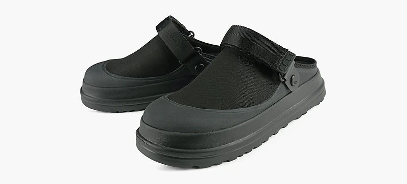UGG | MULE GOLDENGLOW CANVAS NOIR FEMMES