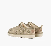 UGG | MICRO CLASSIC SUN STITCH BEIGE FEMMES