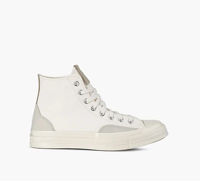 CONVERSE | CHUCK 70 HI TOP EN SUÉDE BLANC HOMMES