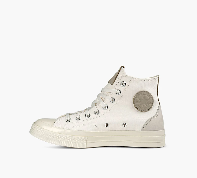 CONVERSE | CHUCK 70 HI TOP EN SUÉDE BLANC HOMMES