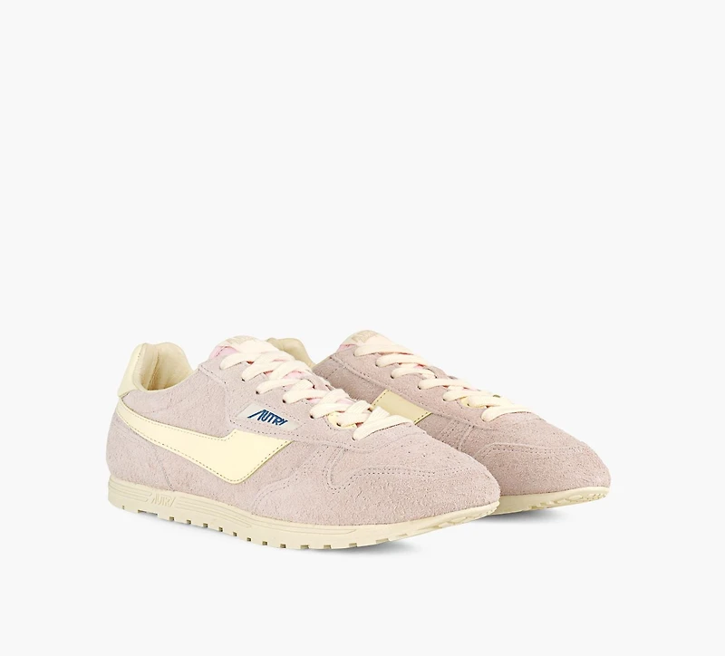 AUTRY | BASKETS WINDSPIN BASSES ROSE PALE FEMMES
