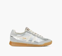 GOLA | BASKET FIREFLY MÉTALLIQUES ARGENT FEMMES
