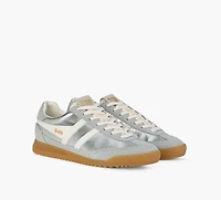 GOLA | BASKET FIREFLY MÉTALLIQUES ARGENT FEMMES