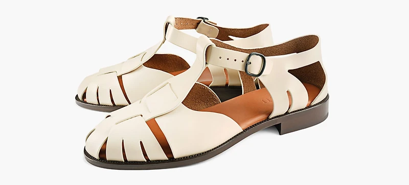 HEREU | SANDALE PESCA BLANC HOMMES