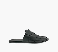 HEREU | MULE DIRA FINE NOIR HOMMES