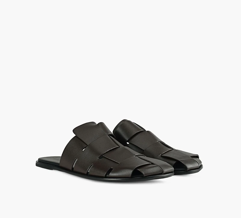 HEREU | MULE DIRA FINE BRUN HOMMES