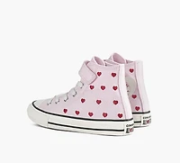 CONVERSE | CHUCK TAYLOR ALL STAR COEURS & ROSES ENFILAGE RAPIDE ROSE PALE GRAND ENFANT FILLE