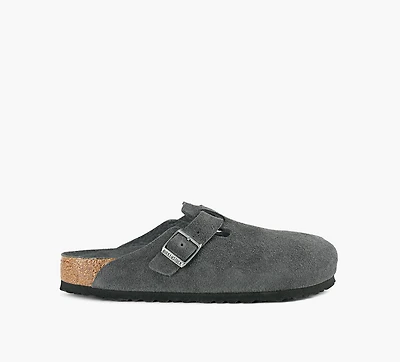 BIRKENSTOCK | BOSTON SEMELLE SOUPLE GRIS HOMMES