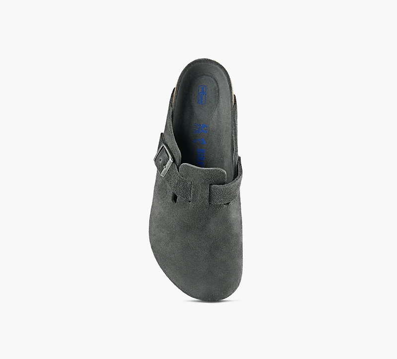 BIRKENSTOCK | BOSTON SEMELLE SOUPLE GRIS HOMMES