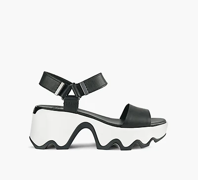SOREL | SANDALE KINETIC AURA Y-STRAP NOIR FEMMES