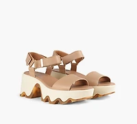 SOREL | SANDALE KINETIC AURA Y-STRAP TAUPE FEMMES