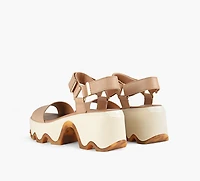 SOREL | SANDALE KINETIC AURA Y-STRAP TAUPE FEMMES