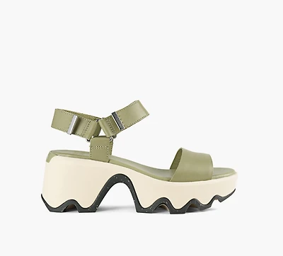 SOREL | SANDALE KINETIC AURA Y-STRAP KHAKI FEMMES