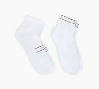 BOSS | CHAUSSETTES COURTES À LOGOS 2 PAIRES | BLANC | HOMMES