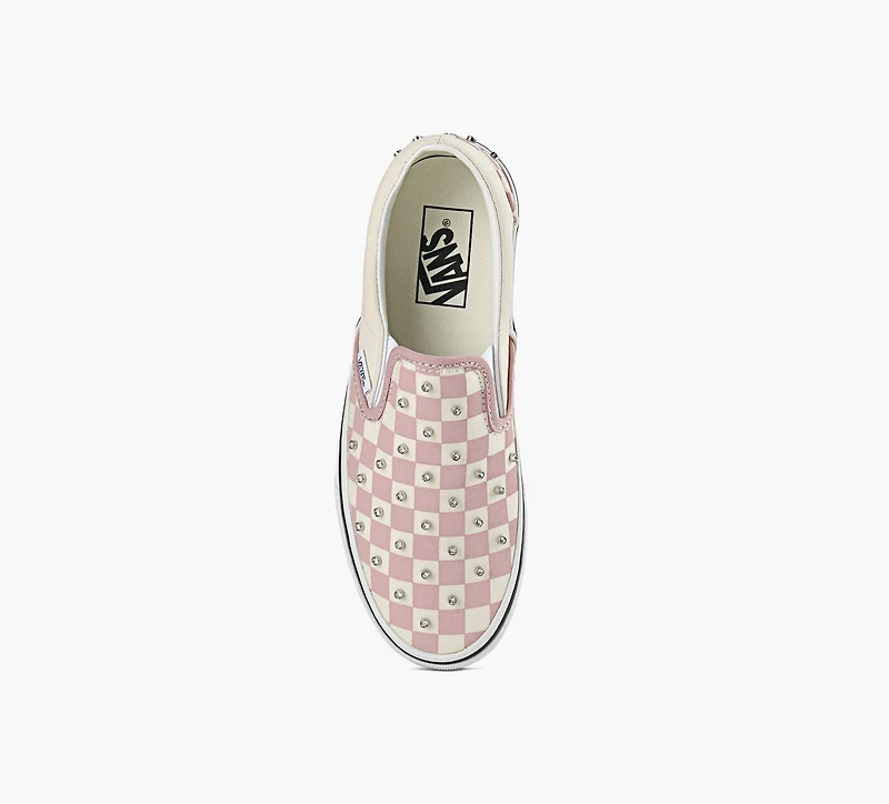 VANS | BASKET CLASSIQUES SANS LACET ROSE PALE FEMMES