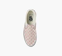 VANS | BASKET CLASSIQUES SANS LACET ROSE PALE FEMMES