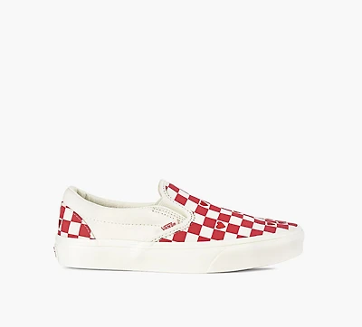 VANS | BASKET CLASSIQUES SANS LACET ROUGE FEMMES