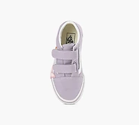 VANS | BASKETS OLD SKOOL V PAPILLON  VIOLET GRAND ENFANT FILLE