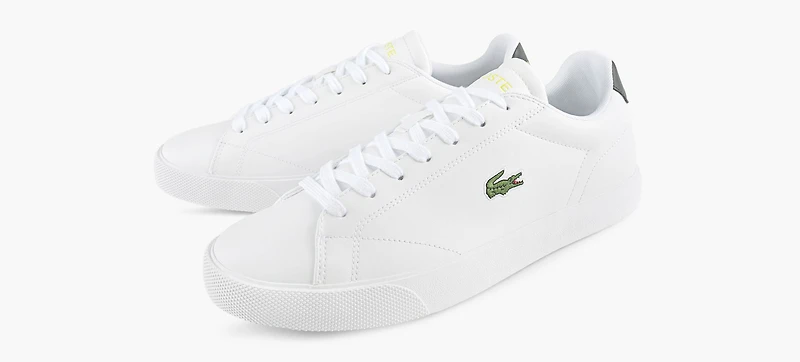 LACOSTE | BASKET LEROND SET BLANC HOMMES