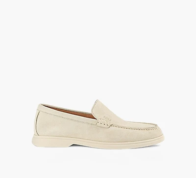 BOSS | MOCASSIN SIENNE BLANC HOMMES