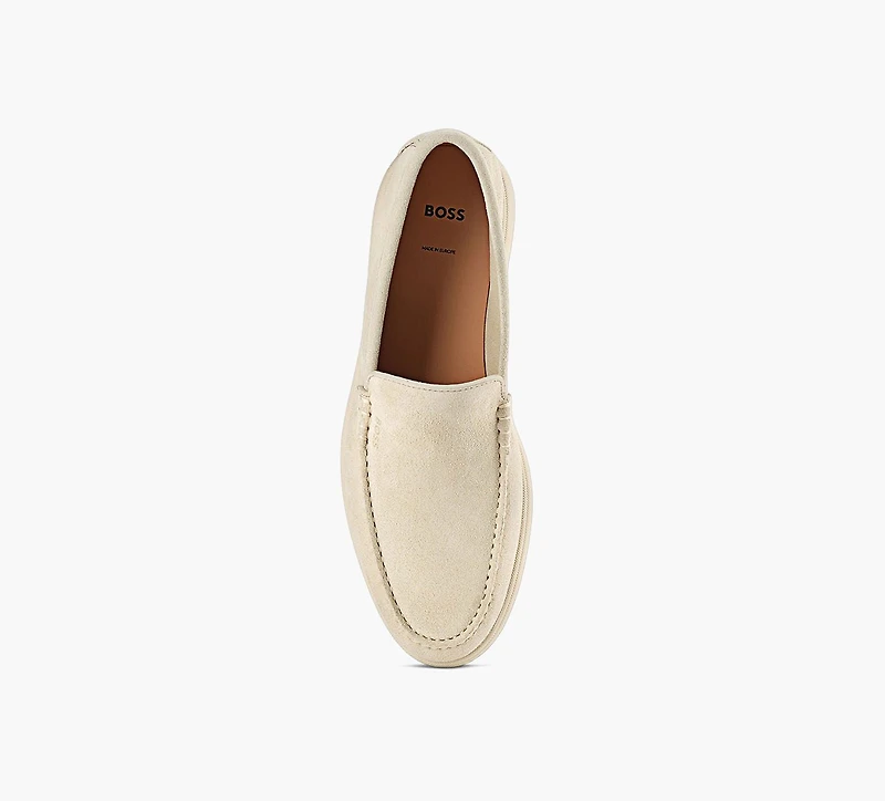 BOSS | MOCASSIN SIENNE BLANC HOMMES