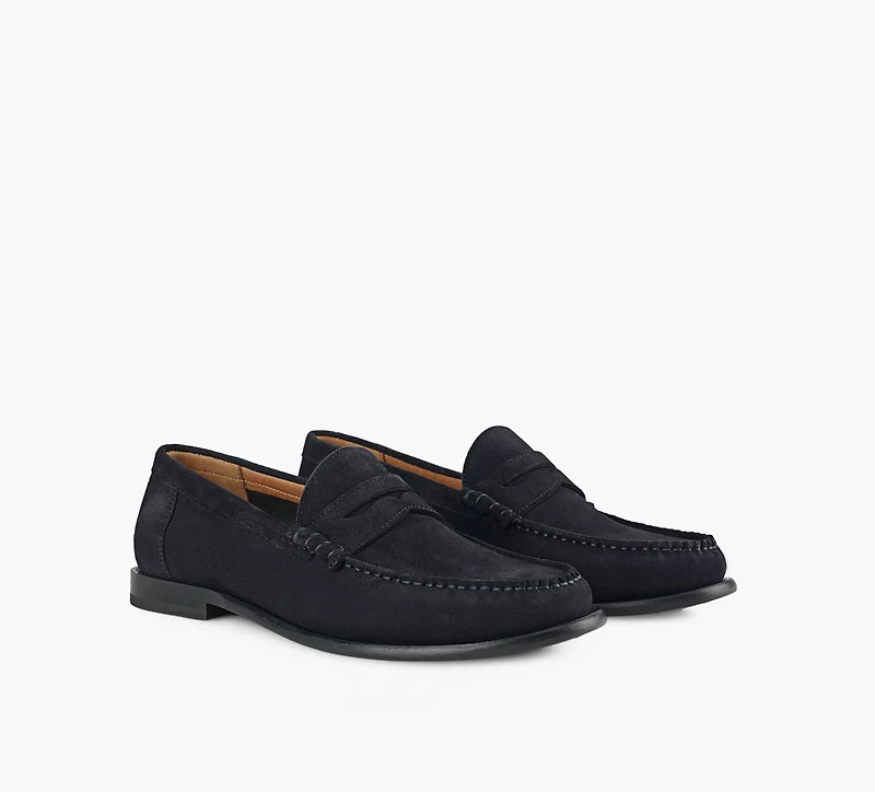 BOSS | MOCASSIN TEVAN BLEU HOMMES