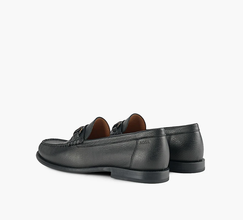BOSS | MOCASSIN TEVAN NOIR HOMMES