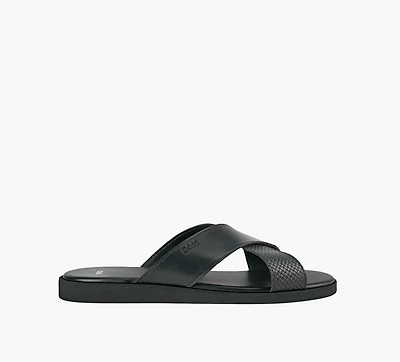 BOSS | SANDALE DARREL NOIR HOMMES
