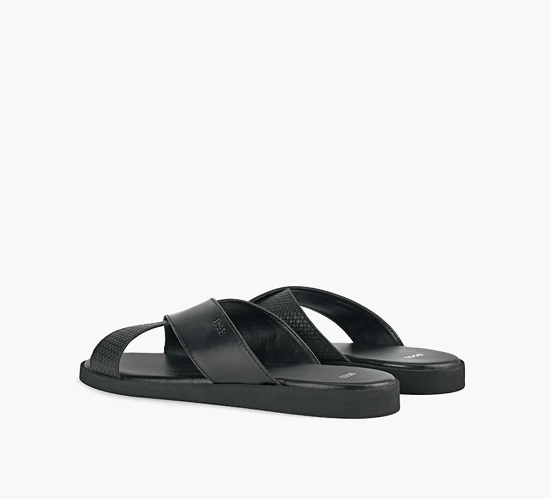 BOSS | SANDALE DARREL NOIR HOMMES