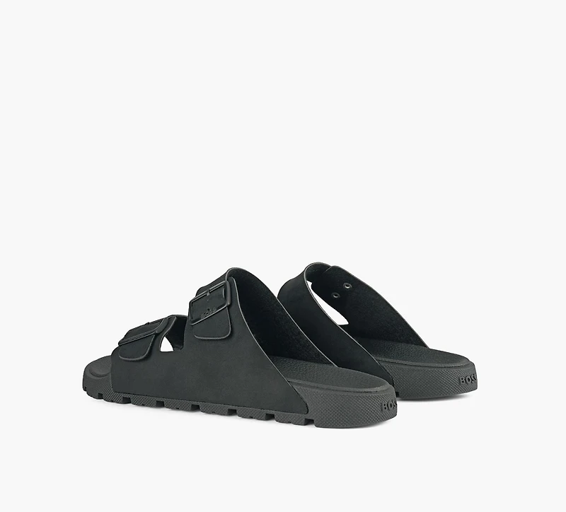 BOSS | SANDALE SURFLEY NOIR HOMMES