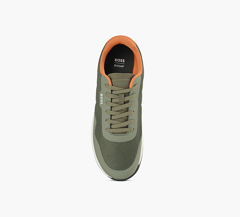 BOSS | BASKET TITANIUM VERT HOMMES