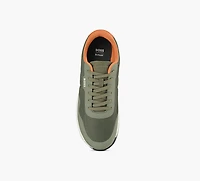 BOSS | BASKET TITANIUM VERT HOMMES