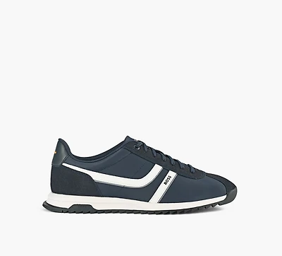 BOSS | BASKET À PROFIL BAS ZAYN BLEU HOMMES