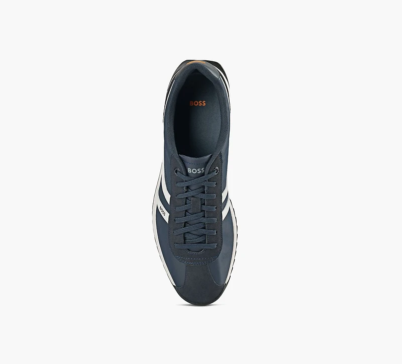 BOSS | BASKET À PROFIL BAS ZAYN BLEU HOMMES