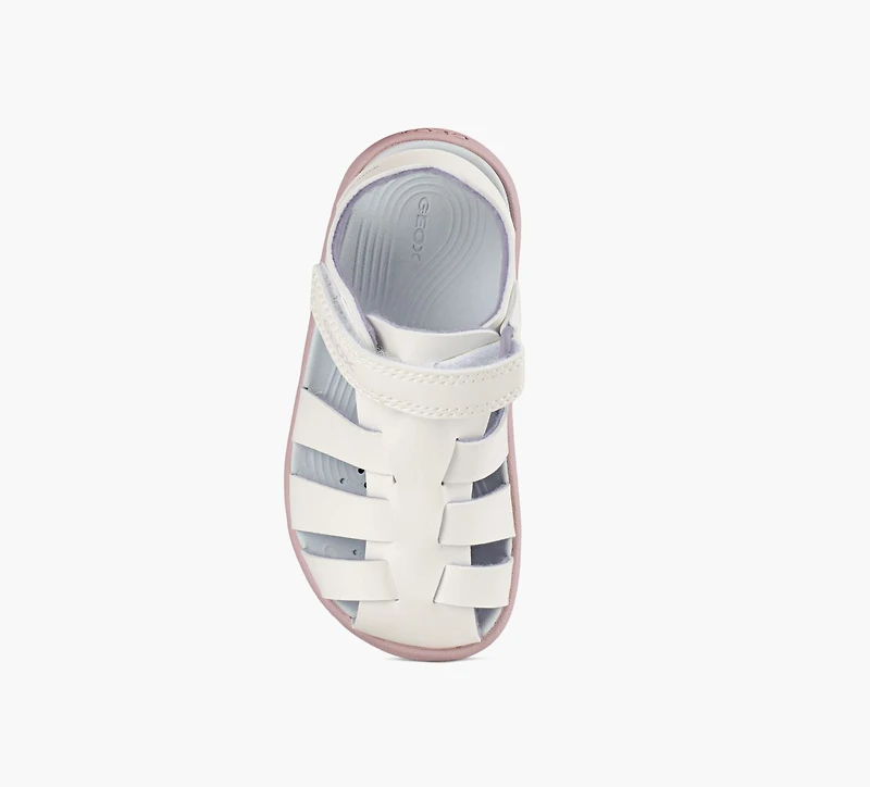 GEOX | FUSBETTO BLANC BÉBÉ & BAMBIN FILLE