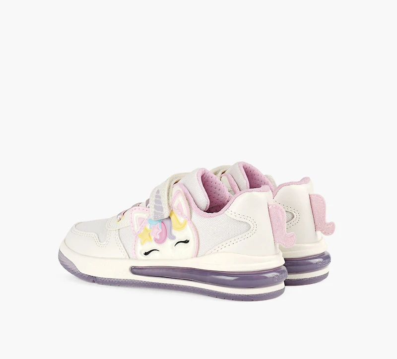 GEOX | SKETLITE BLANC PETIT ENFANT FILLE