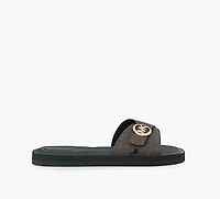 MICHAEL KORS | SANDALE MK POOL BRUN FEMMES