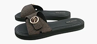 MICHAEL KORS | SANDALE MK POOL BRUN FEMMES