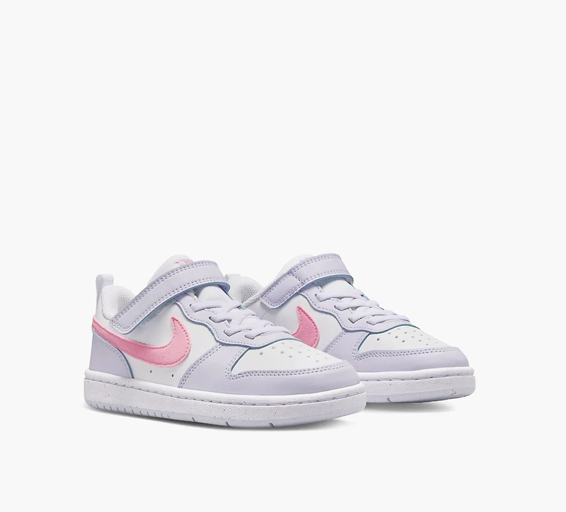NIKE | BASKETS COURT BOROUGH LOW ESSENTIAL + BLANC GRAND ENFANT FILLE