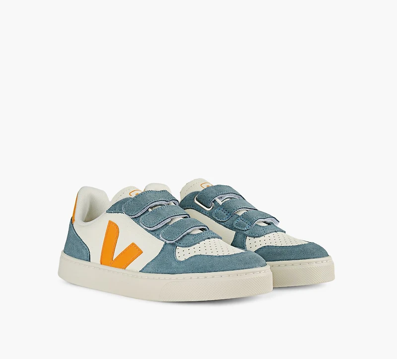 VEJA | SMALL V-10 BLANC PETIT ENFANT UNISEXE