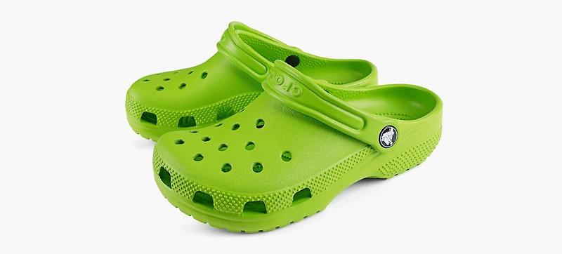 CROCS | SABOTS CLASSIQUES | VERT | GRAND ENFANT UNISEXE