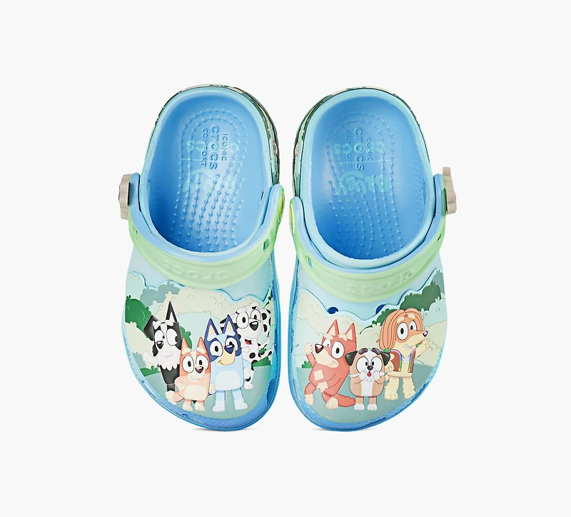 CROCS | SABOTS CLASSIQUES BLUEY MULTI BLEU PETIT ENFANT UNISEXE
